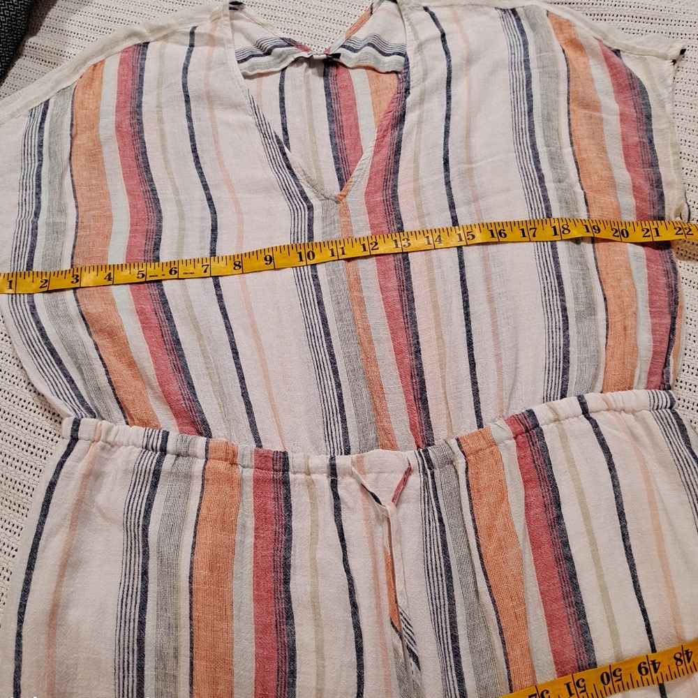 Rails Wren Striped Linen Blend Tunic Dress Size Small EUC Marrakesh Stri… - Picture 14 of 16